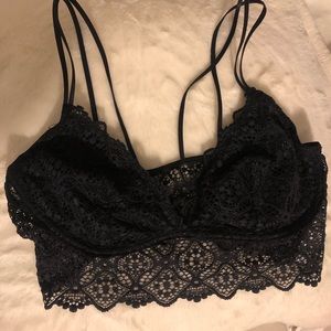 Black Bralett, size medium